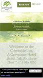 Mobile Screenshot of creekside-inn.com